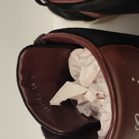 Gucci Authentic Suede High Top Web Coda UK 10 US 11 black suede red - Picture 8 of 10